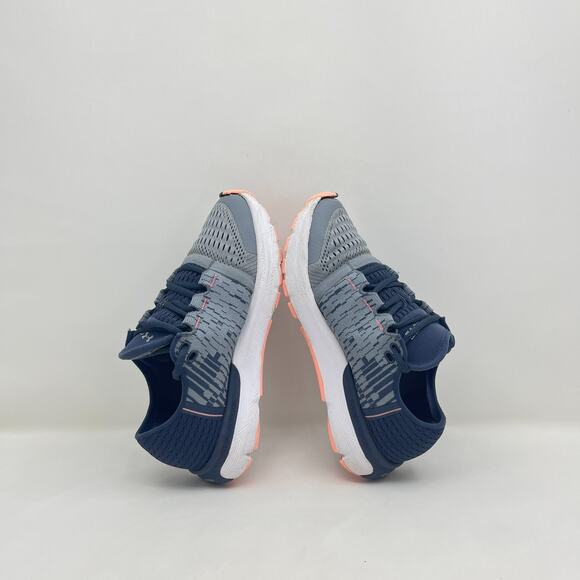 Under Armour Charged Bandit 3 Gray Blue Running Shoes Sneakers Women's Size 5.5 - Picture 5 of 14